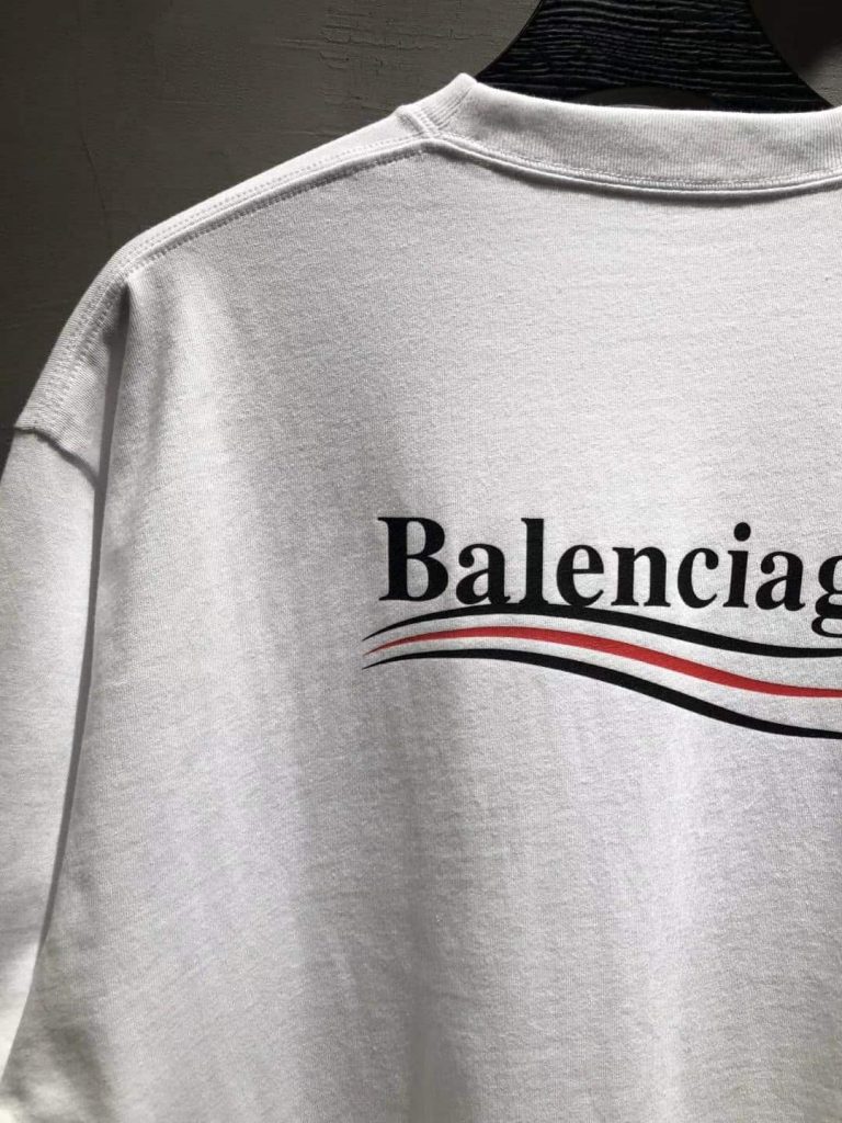 Как распознать поддельные предметы кампании Balenciaga (футболка, поло, худи, Crewneck)
