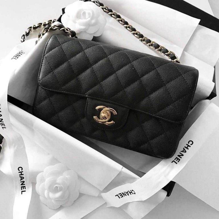 Как распознать поддельные классические сумки Chanel — реальные против поддельных Chanel Jumbo (классический клапан)