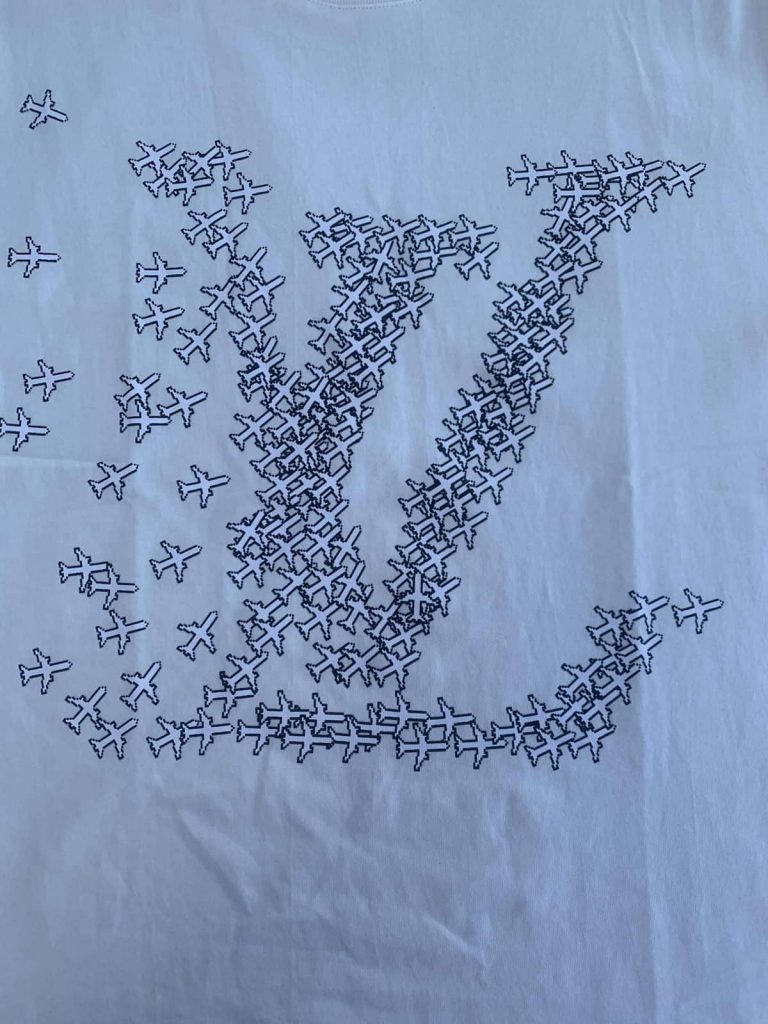 Футболка Louis Vuitton Airplanes Tee Fake Vs Real — Руководство по футболке и худи LV Planes