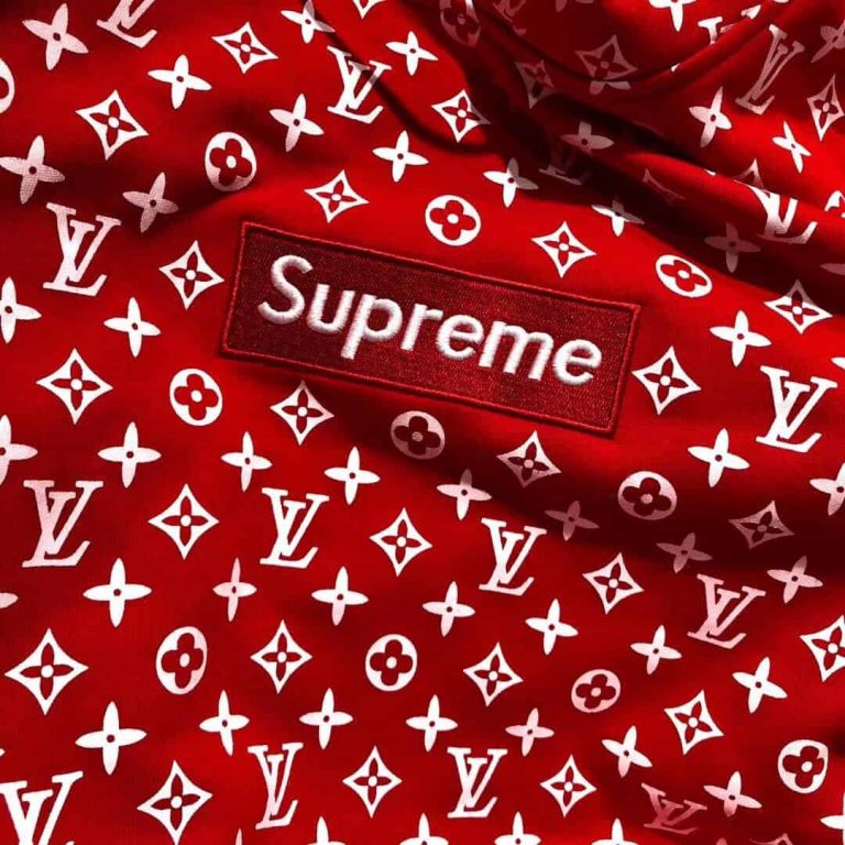 Как распознать поддельные худи Supreme X Louis Vuitton Box с логотипом