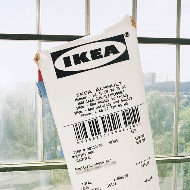 IKEA MARKERAD X Off-White Receipt Rug Fake Vs Real — Как распознать поддельные не совсем белые коврики